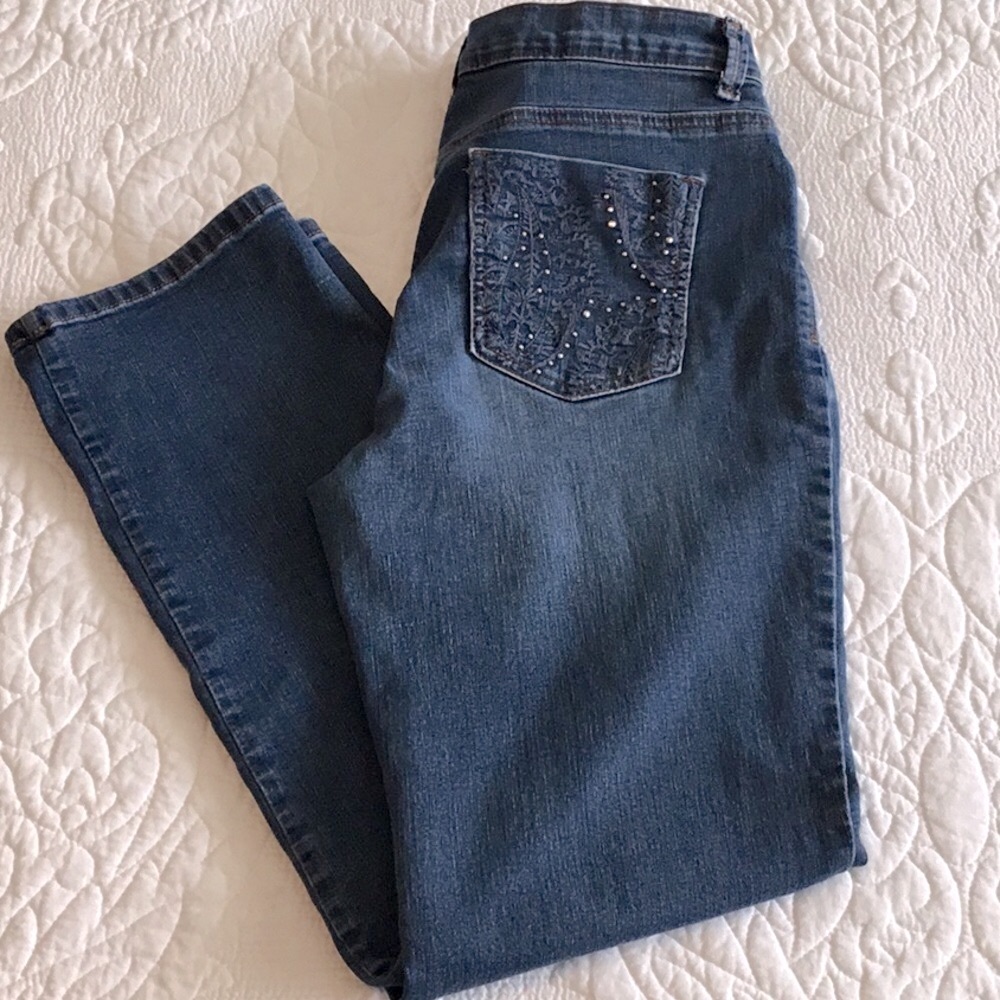 GLORIA VANDERBILT AMANDA JEANS * SIZE 4